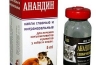 Instrukcje dotyczące stosowania anandyny dla kotów