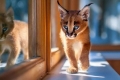 Charakter i zasady trzymania kotów rasy caracal